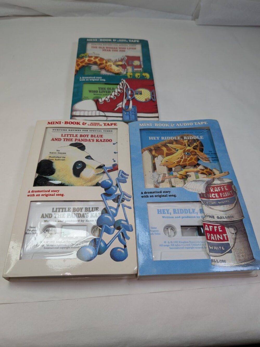 Vintage 1992 Audio Cassette Mini Hardback Book Sets New NIP Kenn Hayes